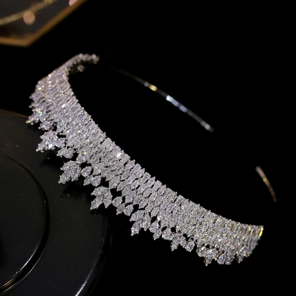 Swarovski crystal crown  tiara